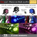 Party par can series 12/7/5/x4in1/5in1/6in1 led par can light with IR remote